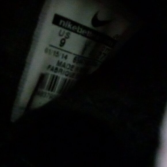 Nike Kaishi Run 1.0, US Size 9, Black-White - Picture 5 of 8